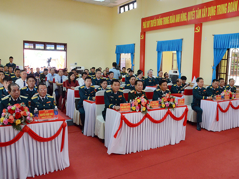 Trung đoàn 282 tổ chức Lễ kỷ niệm 60 năm Ngày truyền thống