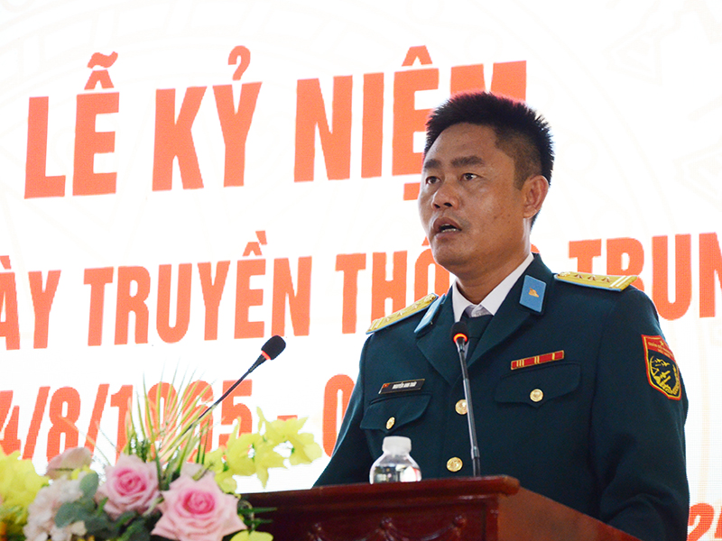 Trung đoàn 282 tổ chức Lễ kỷ niệm 60 năm Ngày truyền thống