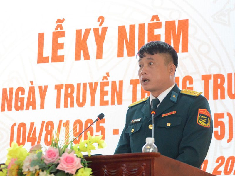 Trung đoàn 282 tổ chức Lễ kỷ niệm 60 năm Ngày truyền thống