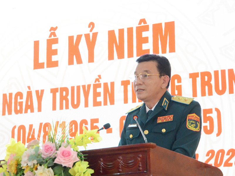Trung đoàn 282 tổ chức Lễ kỷ niệm 60 năm Ngày truyền thống