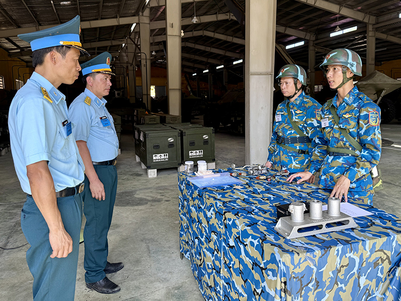Quân chủng Phòng không - Không quân Bế mạc diễn tập chiến thuật phân đội kỹ thuật tên lửa phòng không S-125M