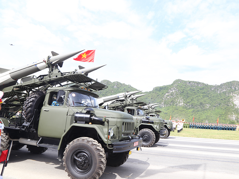 Lực lượng diễu binh, diễu hành tổng hợp luyện lần thứ hai