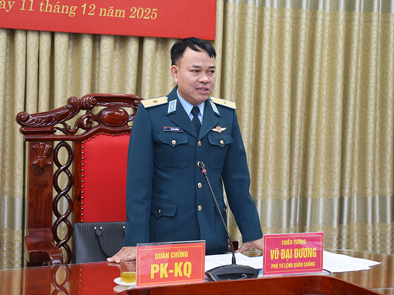 Quân chủng Phòng không - Không quân tổng kết công tác Tư pháp, Thanh tra, Pháp chế và công tác 1389 năm 2025, phương hướng nhiệm vụ năm 2026