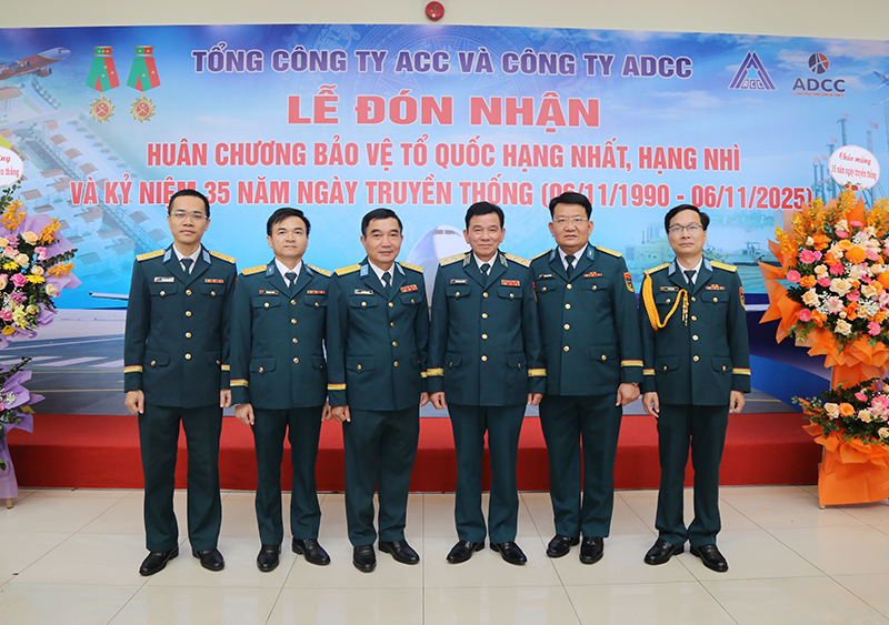 Tổng Công ty ACC và Công ty ADCC kỷ niệm 35 năm Ngày truyền thống và đón nhận Huân chương Bảo vệ Tổ quốc hạng Nhất, Nhì