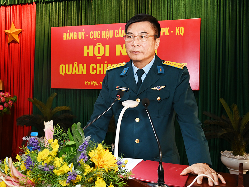 Cục Hậu cần - Kỹ thuật Quân chủng Phòng không - Không quân tổ chức Hội nghị Quân chính năm 2025