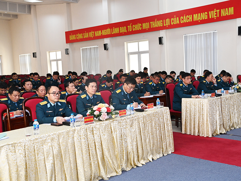 Cục Hậu cần - Kỹ thuật Quân chủng Phòng không - Không quân tổ chức Hội nghị Quân chính năm 2025