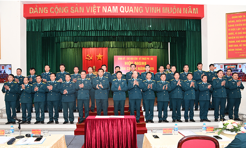 Cục Hậu cần - Kỹ thuật Quân chủng Phòng không - Không quân tổ chức Hội nghị Quân chính năm 2025
