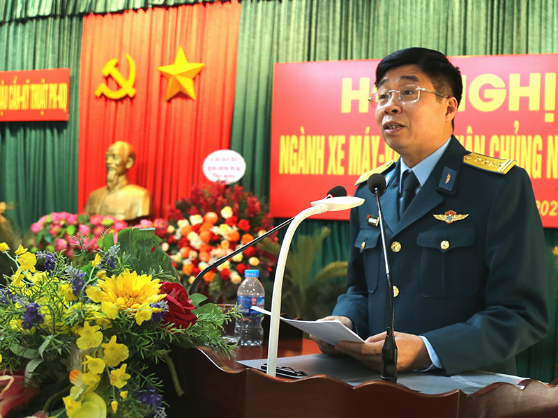 Cục Hậu cần - Kỹ thuật Quân chủng Phòng không - Không quân tổ chức Hội nghị tập huấn công tác Xe máy - vận tải năm 2025