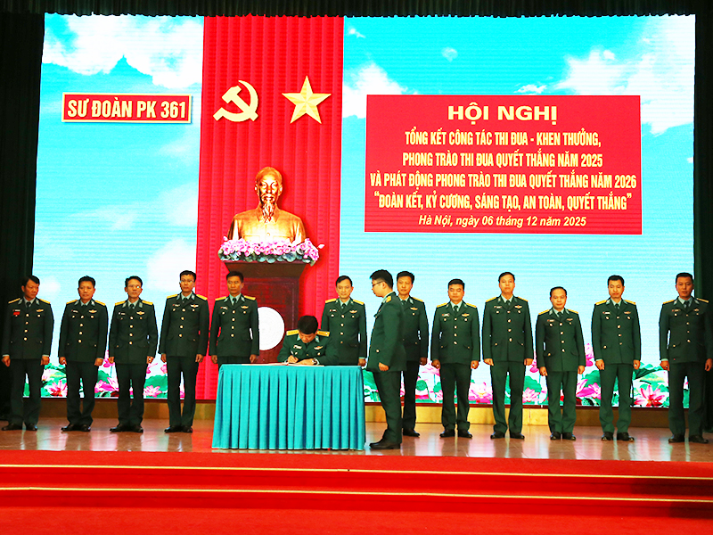 Sư đoàn 361 tổ chức Hội nghị quân chính năm 2025