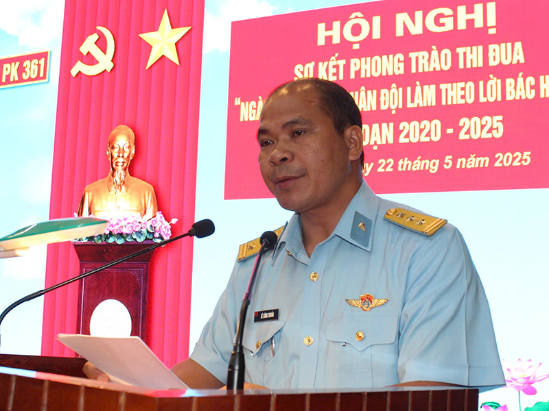 Sư đoàn 361 sơ kết Phong trào Thi đua “Ngành Hậu cần Quân đội làm theo lời Bác Hồ dạy”