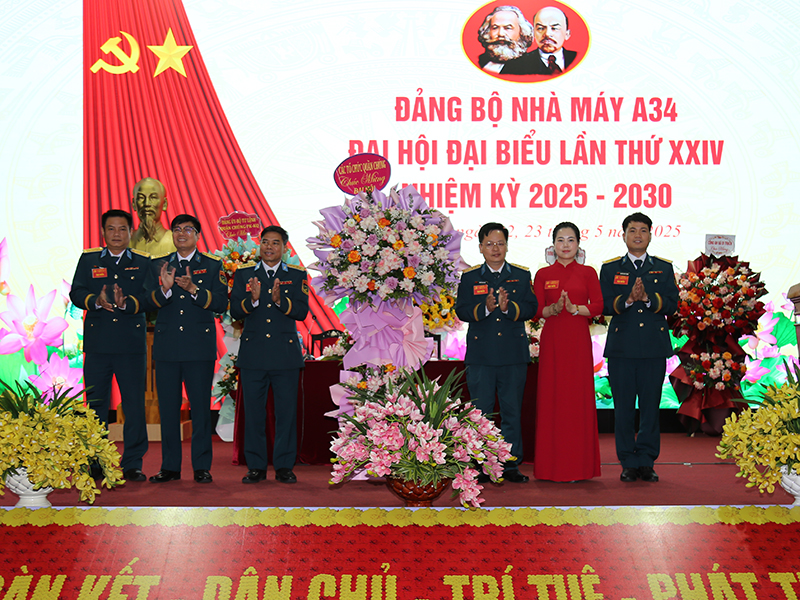 Đảng bộ Nhà máy A34 lãnh đạo đẩy mạnh công tác nghiên cứu và sản xuất vật tư bằng công nghệ mới