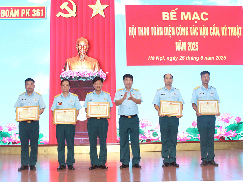 Sư đoàn 361 tổ chức Hội thao toàn diện ngành Hậu cần, Kỹ thuật năm 2025