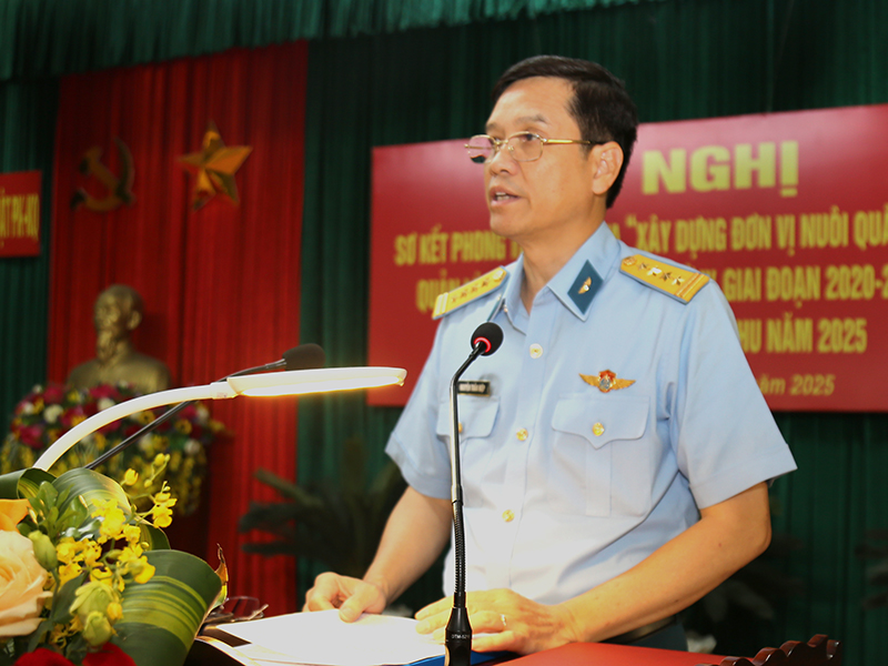 Quân chủng Phòng không - Không quân sơ kết Phong trào Thi đua “Xây dựng đơn vị nuôi quân giỏi, quản lý quân nhu tốt”, giai đoạn 2020 - 2025 và tập huấn công tác Quân nhu năm 2025