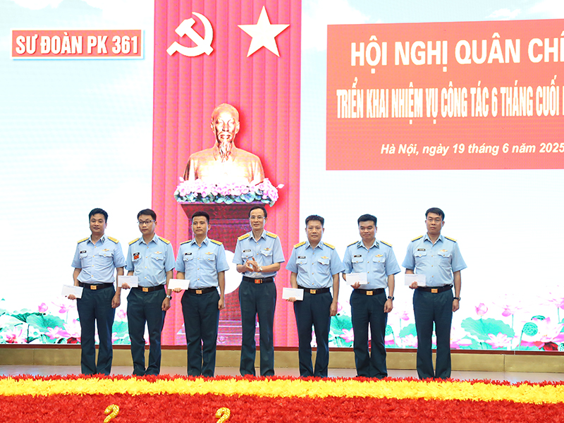 Sư đoàn 361 triển khai nhiệm vụ 6 tháng cuối năm 2025