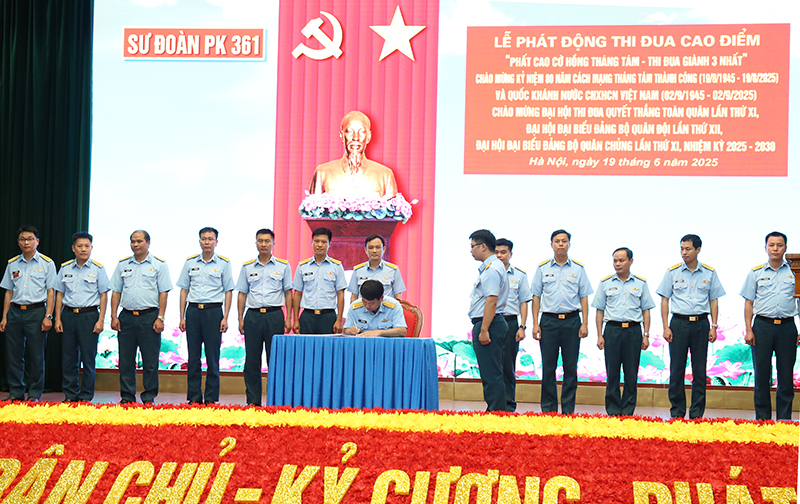 Sư đoàn 361 triển khai nhiệm vụ 6 tháng cuối năm 2025