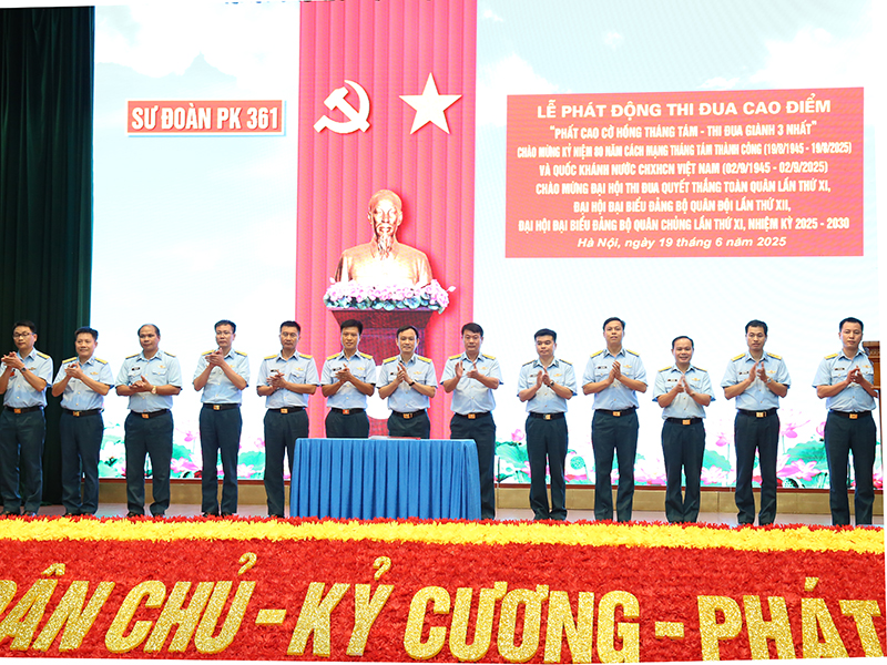 Sư đoàn 361 triển khai nhiệm vụ 6 tháng cuối năm 2025