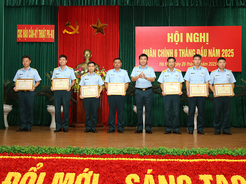 Cục Hậu cần - Kỹ thuật Phòng không - Không quân triển khai nhiệm vụ 6 tháng cuối năm 2025