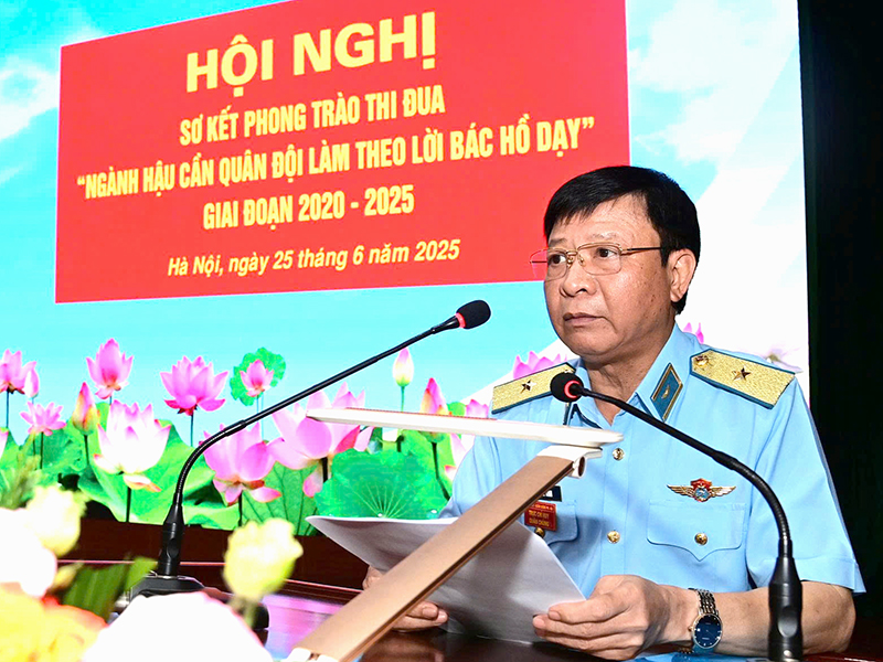 Đổi mới toàn diện, đưa Phong trào Thi đua “Ngành Hậu cần Quân đội làm theo lời Bác Hồ dạy” phát triển lên tầm cao mới