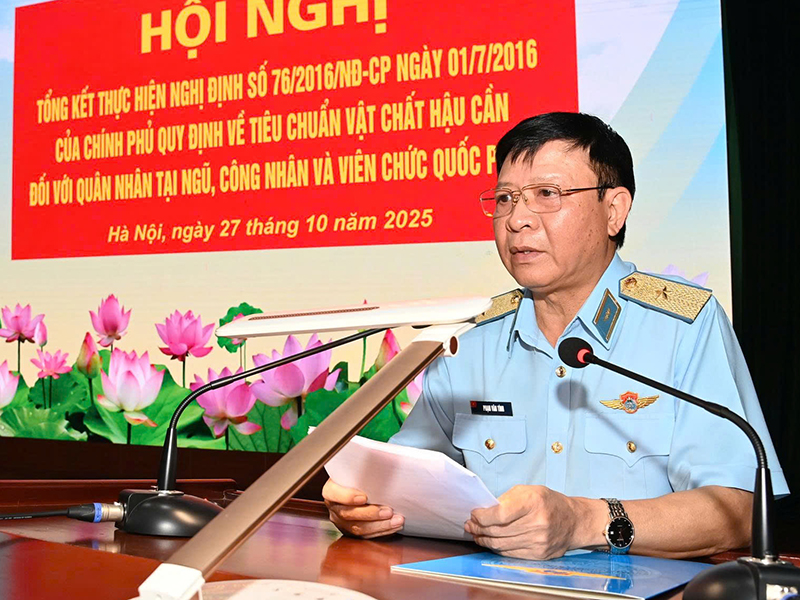 Quân chủng Phòng không - Không quân tổng kết thực hiện Nghị định số 76 của Chính phủ