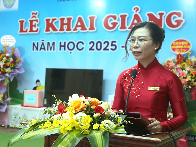 Trường Mầm non Hoa Mai khai giảng năm học mới 2025-2026