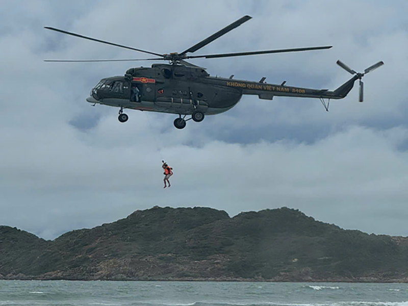 Diễn tập tìm kiếm cứu nạn hàng không năm 2025