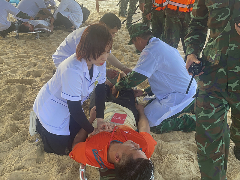 Diễn tập tìm kiếm cứu nạn hàng không năm 2025