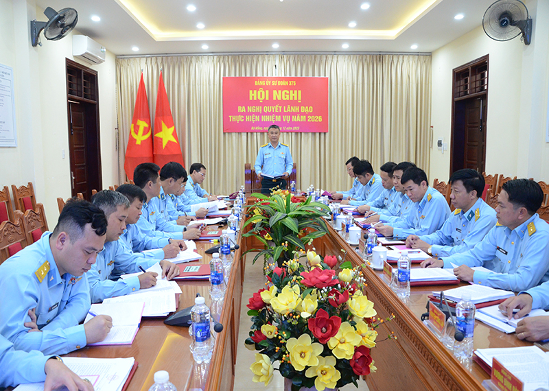 Đảng ủy các đơn vị khu vực miền Trung ra Nghị quyết lãnh đạo thực hiện nhiệm vụ năm 2026