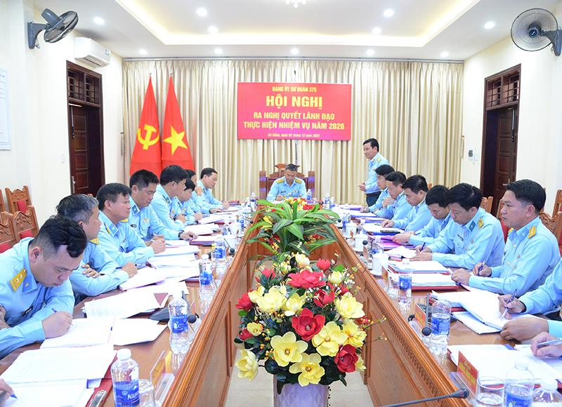 Đảng ủy các đơn vị khu vực miền Trung ra Nghị quyết lãnh đạo thực hiện nhiệm vụ năm 2026