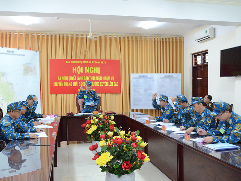 Bộ Quốc phòng kiểm tra luyện tập chuyển trạng thái sẵn sàng chiến đấu  tại Sư đoàn 375