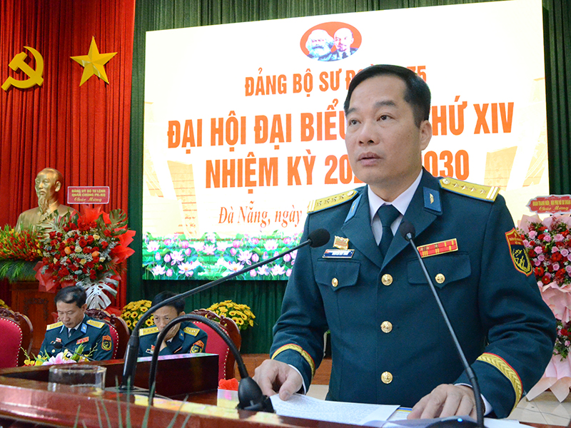 Đảng bộ Sư đoàn 375 tổ chức thành công Đại hội đại biểu lần thứ XIV, nhiệm kỳ 2025 - 2030