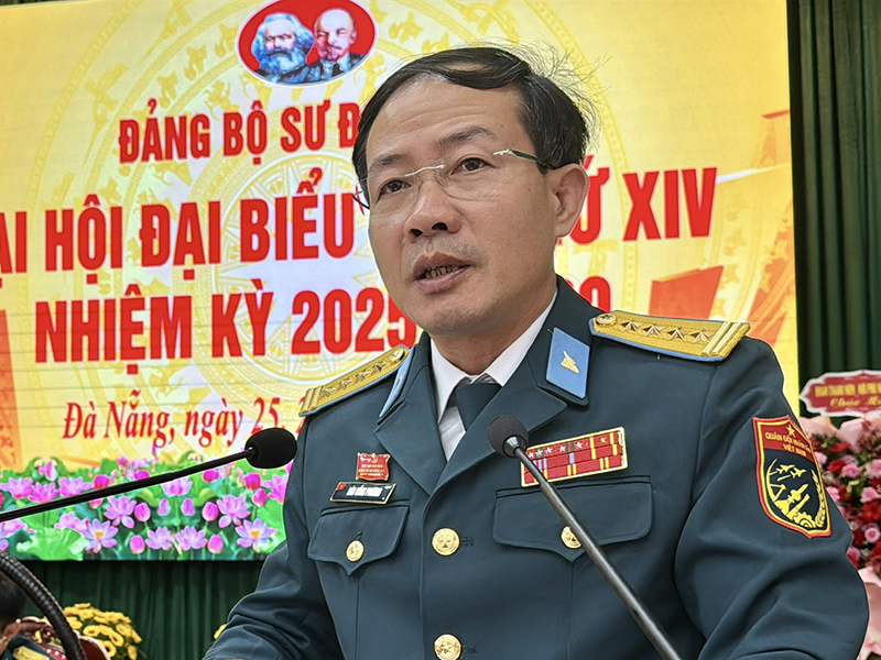 Đảng bộ Sư đoàn 375 tổ chức thành công Đại hội đại biểu lần thứ XIV, nhiệm kỳ 2025 - 2030