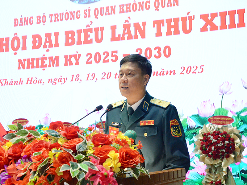Lãnh đạo Trường Sĩ quan Không quân “Cách mạng, chính quy, chuẩn hóa, hiện đại”