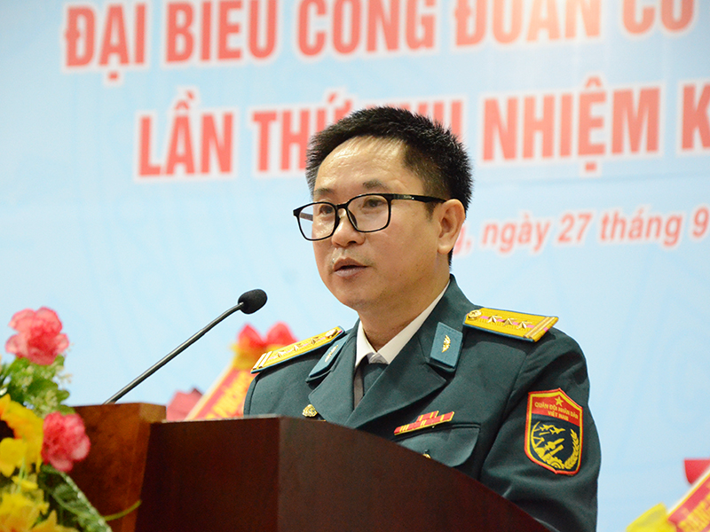 Công đoàn cơ sở Nhà máy A32 tổ chức Đại hội đại biểu lần thứ XVII, nhiệm kỳ 2025-2030