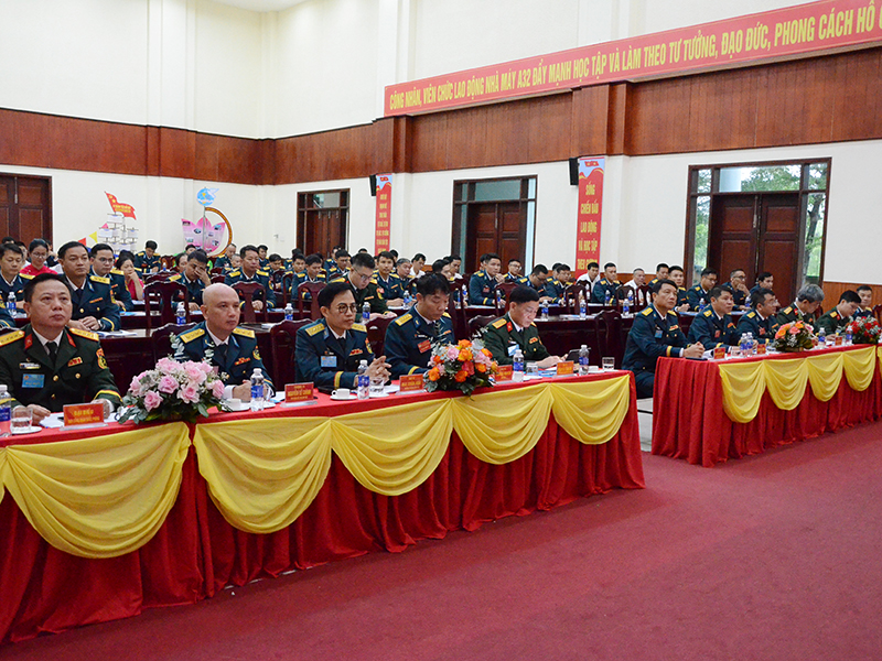 Công đoàn cơ sở Nhà máy A32 tổ chức Đại hội đại biểu lần thứ XVII, nhiệm kỳ 2025-2030