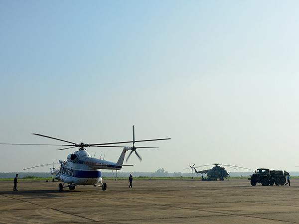 Các Trung đoàn Không quân trực thăng tổ chức thành công ban bay cán bộ