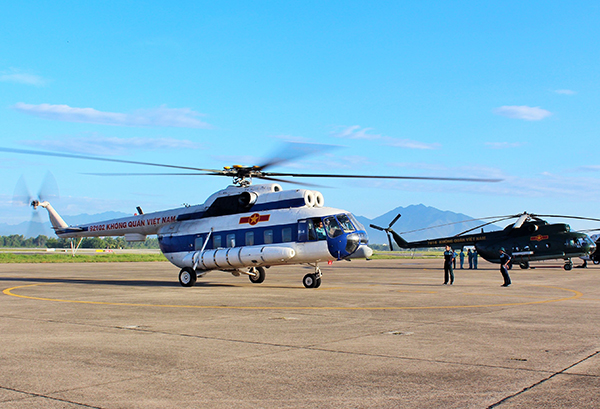 Các Trung đoàn Không quân trực thăng tổ chức thành công ban bay cán bộ