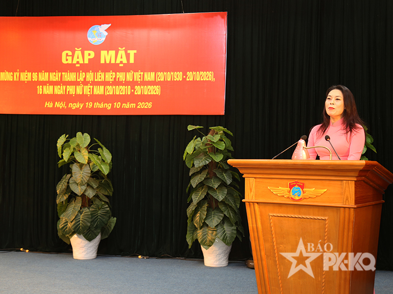 Li&ecirc;n Hội Phụ nữ cơ quan Cục Ch&iacute;nh trị tổ chức gặp mặt kỷ niệm 96 năm Ng&agrave;y th&agrave;nh lập Hội Li&ecirc;n hiệp Phụ nữ Việt Nam (20/101930 - 20/10/2026), 16 năm ng&agrave;y phụ nữ Việt Nam (20/10/2010 - 20/10/2026)