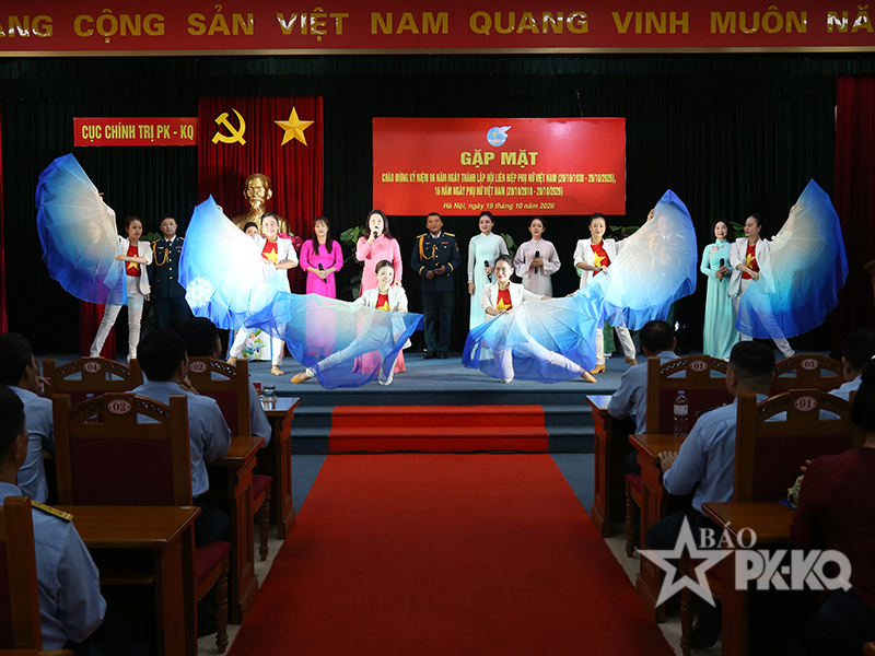 Li&ecirc;n Hội Phụ nữ cơ quan Cục Ch&iacute;nh trị tổ chức gặp mặt kỷ niệm 96 năm Ng&agrave;y th&agrave;nh lập Hội Li&ecirc;n hiệp Phụ nữ Việt Nam (20/101930 - 20/10/2026), 16 năm ng&agrave;y phụ nữ Việt Nam (20/10/2010 - 20/10/2026)