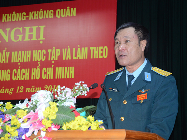 Quân chủng PK-KQ tổ chức Hội nghị tập huấn thực hiện kế hoạch đẩy mạnh học tập và làm theo tư tưởng, đạo đức, phong cách Hồ Chí Minh