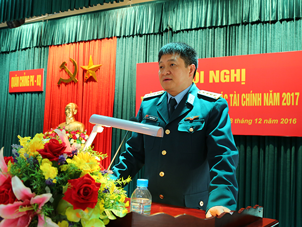 Quân chủng PK-KQ tổ chức Hội nghị triển khai nhiệm vụ công tác Tài chính năm 2017