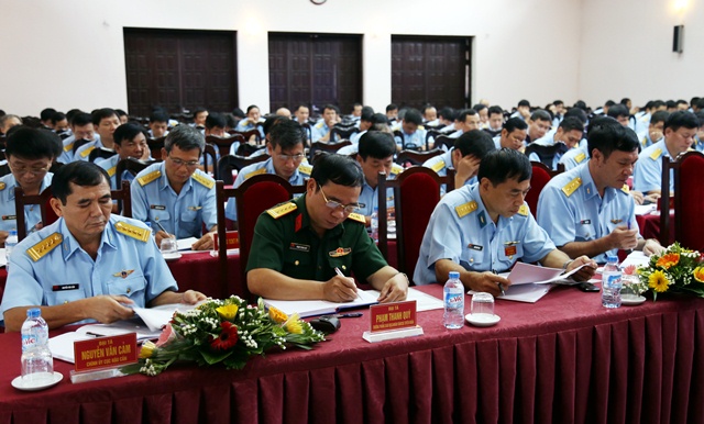 Quân chủng PK-KQ tổ chức Hội nghị tổng kết 10 năm thực hiện Luật Quốc phòng và 10 năm thực hiện nhiệm vụ phòng chống 
