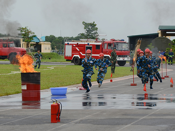 Quân chủng PK-KQ tổ chức Hội thao Phòng cháy chữa cháy, Tìm kiếm - Cứu nạn năm 2016, khu vực phía Bắc