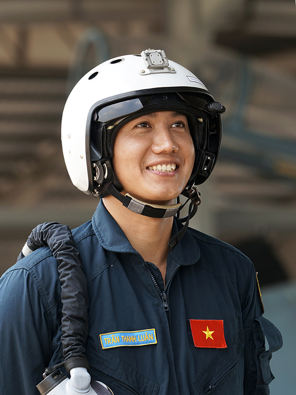 Thượng úy, phi công Trần Thanh Luân và khát vọng chinh phục bầu trời