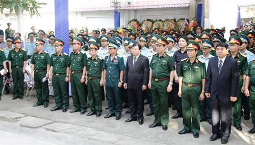 Tổ chức trang trọng Lễ tang đồng chí Đại tá Trần Quang Khải