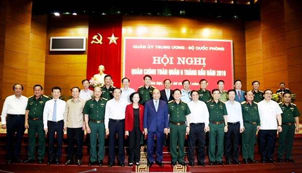 Quân ủy Trung ương, Bộ Quốc phòng tổ chức Hội nghị Quân chính toàn quân 6 tháng đầu năm 2019