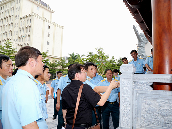 Quân chủng PK-KQ nghiệm thu bàn giao công trình Nhà tưởng niệm Chủ tịch Hồ Chí Minh