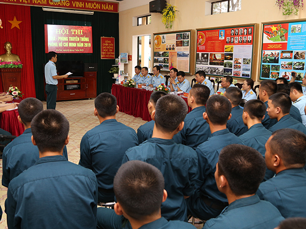 Quân chủng PK-KQ khai mạc Hội thi Nhà - Phòng truyền thống,  Phòng Hồ Chí Minh năm 2019