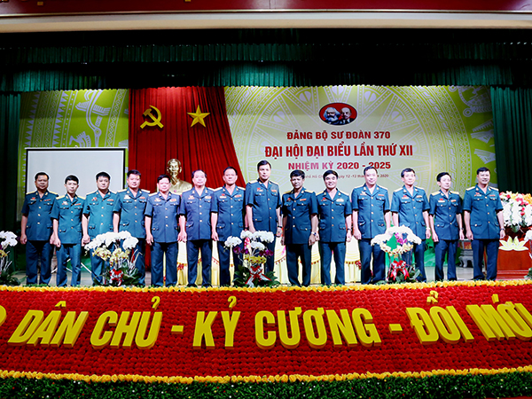 Đảng bộ Sư đoàn 370 tổ chức thành công Đại hội đại biểu lần thứ XII, nhiệm kỳ 2020-2025