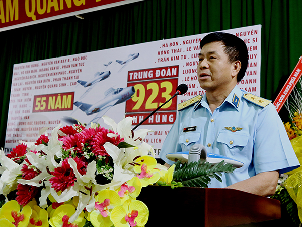 Ban liên lạc Cựu chiến binh Trung đoàn Không quân 923 phía Nam tổ chức gặp mặt hướng tới kỷ niệm 55 năm ngày truyền thống Trung đoàn