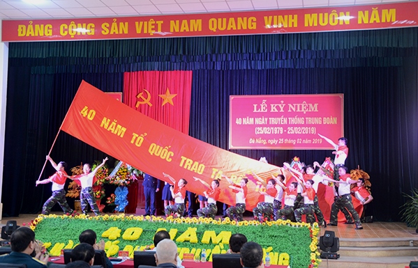 Trung đoàn 929 tổ chức Lễ kỷ niệm 40 năm Ngày truyền thống